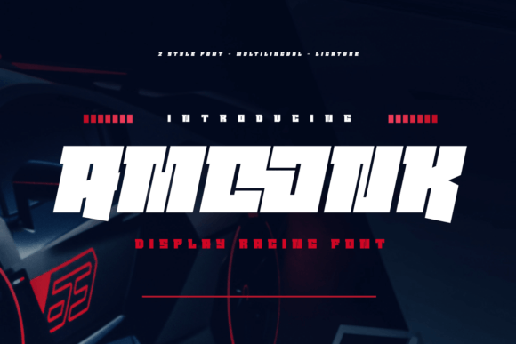 Amoonk: A Bold Slab Serif Font for Makers and Creative Sellers