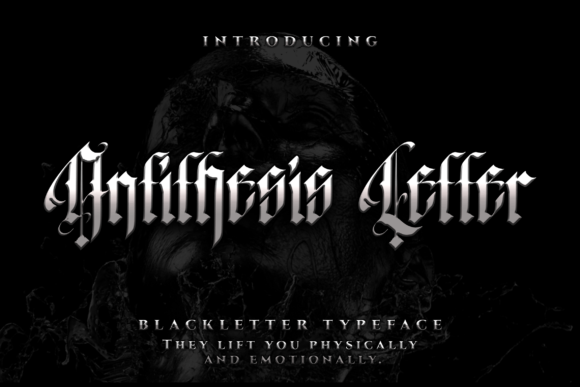 Antithesis Letter: A Bold Typeface for Digital Design