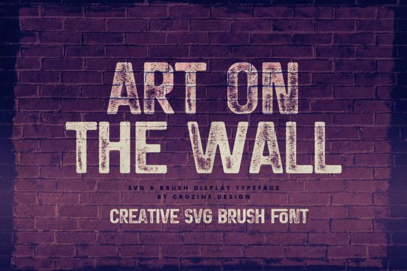 Art on the Wall Font: A Bold Typeface for Branding That Stands Out