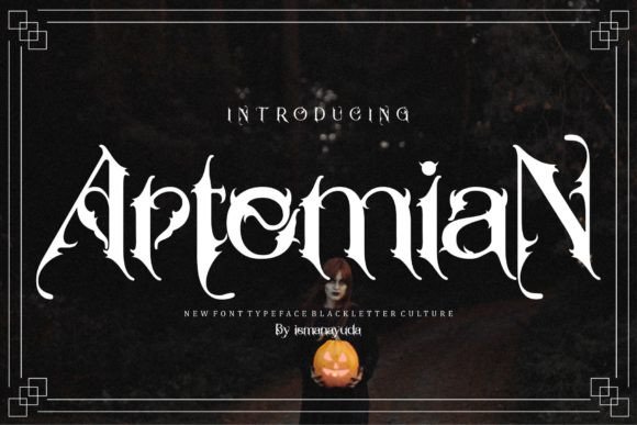 Artemian Font: A Bold Blackletter for Strong Campaign Headlines
