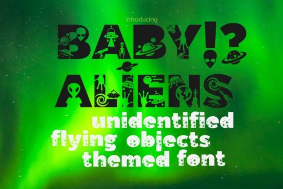 Baby Aliens Font: A Bold Choice for Digital Design