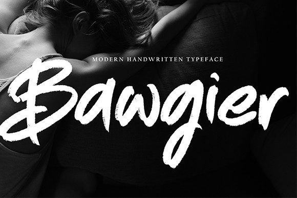 Bawgier Font: A Bold Script for Memorable Branding