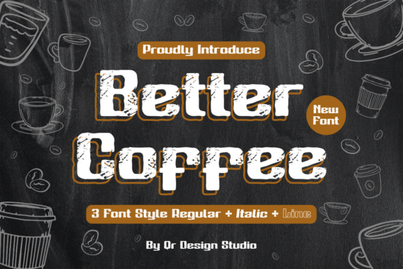 Better Coffee Font: A Bold Typeface for a Polished Brand