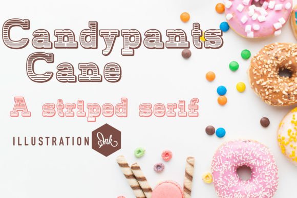 Candypants Cane: A Bold Typeface for Memorable Branding