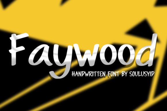 Faywood: A Handwritten Font That Elevates Your Brand's Visual Voice