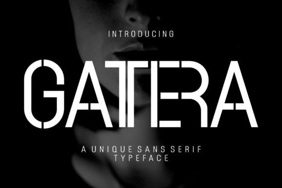 Gattera Font: A Modern Typeface for Bold Editorial Design