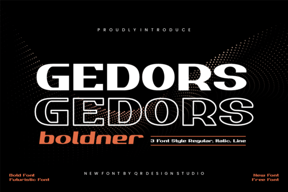 Gedors Boldner: A Typeface That Speaks for Itself