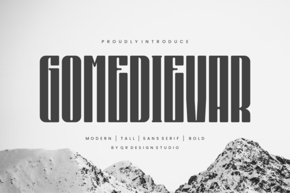 Gomedievar Font: A Bold Choice for Stronger Branding