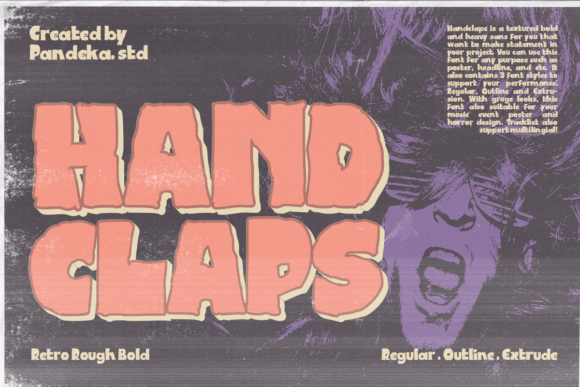 Handclaps Font: A Bold Statement for Your Creative Projects