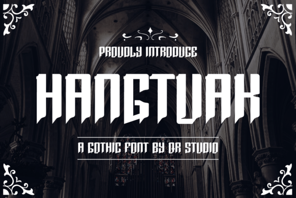 Hangtuak Font Review: A Bold Blackletter for Branding