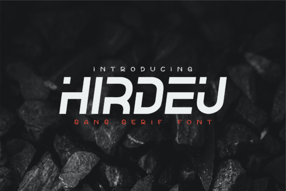 Hirdeu: A Bold Typeface for Strong Editorial Design