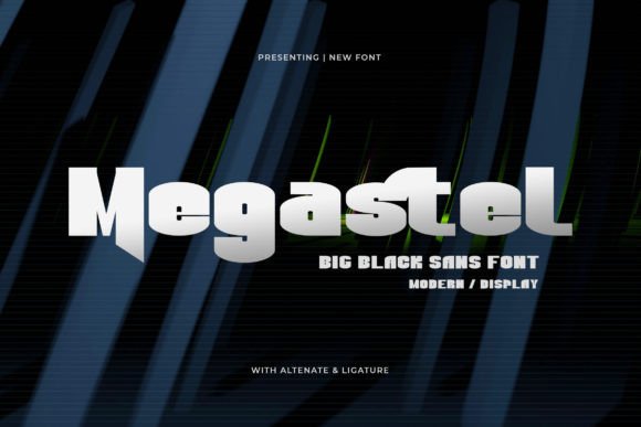 Megastel: A Bold Sans Typeface for Strong Brand Campaigns