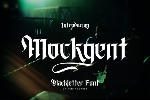 Mockgent: A Bold Typeface for Timeless Branding