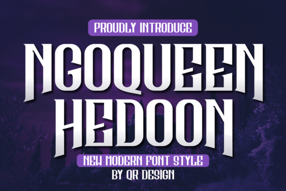 Ngoqueen Hedoon: A Playful Serif Font That Elevates Branding