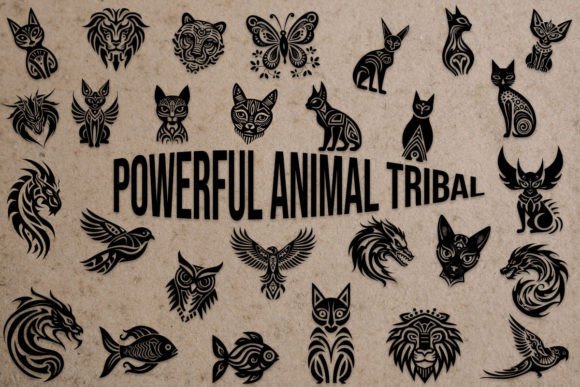 Powerful Animal Tribal Typeface: A Graphic Designer’s Perspective