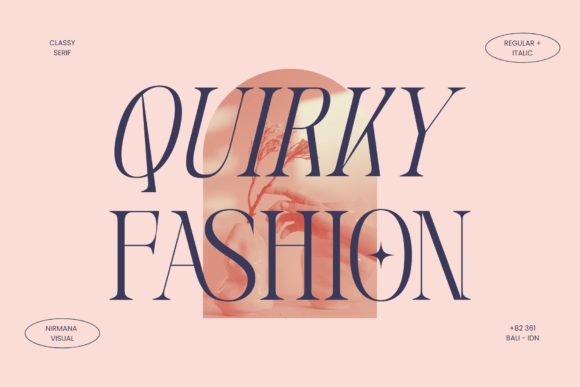 Quirky Fashion Typeface for Bold Campaigns