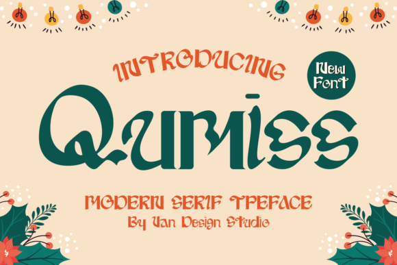 Qumiss: A Bold Typeface for Stronger Marketing Design