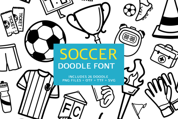 Soccer Doodle: A Playful Typeface for Dynamic Web Design