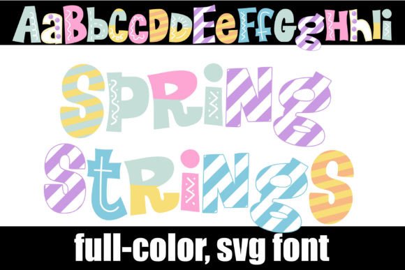 Spring Strings Font: A Playful Typeface for Your Brand