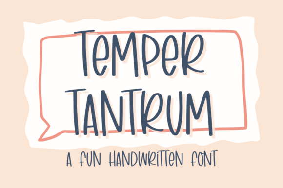 Temper Tantrum: A Playful Font for Modern Web Design