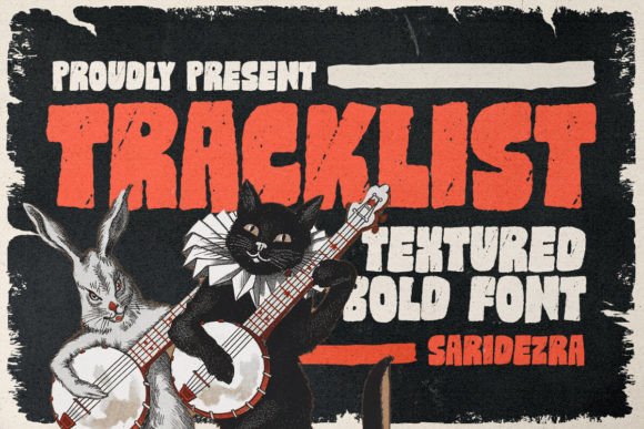 Tracklist Font: A Bold Typeface for a Polished Brand Identity